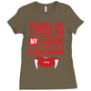 this is my vampire costume Ladies Fitted T-Shirt