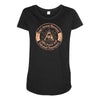 illuminati bbq Maternity Scoop Neck T-shirt