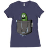 i'm in a pocket Ladies Fitted T-Shirt