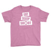 v5 eat sleep shoot Youth Tee
