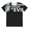 pickles are cucumbers soaked in evil All Over Women's T-shirt