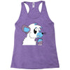 arctic fox adopt Racerback Tank