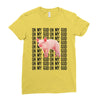 oh my god pig Ladies Fitted T-Shirt