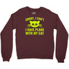 sorry i cant Crewneck Sweatshirt