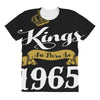 kings are born in 1965 All Over Women's T-shirt