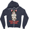 busy doing nothing Zipper Hoodie