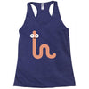 cacing bae senyum Racerback Tank