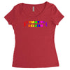 unicorns,i want to believe,fantasy,mythical,unicorns Women's Triblend Scoop T-shirt