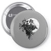 ride the raven Pin-back button