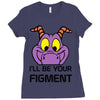 i'll be your journey into imagination Ladies Fitted T-Shirt