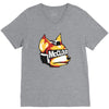 halftone fox (regular) V-Neck Tee