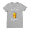 Drinking Buddies Juice Ladies Fitted T-Shirt