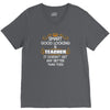 Smart Good Looking Teacher Doesnt Get Better Than This V-Neck Tee