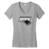 wakanda panthers Women's V-Neck T-Shirt