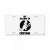 my witch halloween costume License Plate
