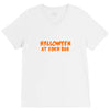 halloween at eden bar V-Neck Tee