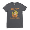 collie dog Ladies Fitted T-Shirt