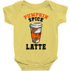 pumpkin space latte Baby Bodysuit