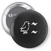 chicken say ciit cit Pin-back button