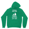 Father and Son Fishing Partners For Life Unisex Hoodie