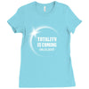 Totality is Coming, August 21, 2017 Ladies Fitted T-Shirt