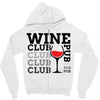 Wine Club pub Zipper Hoodie