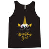birthday unicorn girl. Tank Top