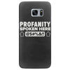 profanity spoken here Samsung Galaxy S7 Edge