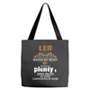 leo hated by many wanted by plenty disliked by some confronted by none Tote Bags