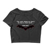 fear bats Crop Top