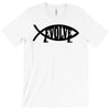 evolve t shirt small funny evolution science atheist darwin atheism fi T-Shirt