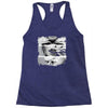 girl smoking a blunt Racerback Tank