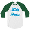 my kids have paws 3/4 Sleeve Shirt