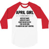 April Girl Hated By Many 3/4 Sleeve Shirt