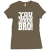 need jesus bro Ladies Fitted T-Shirt