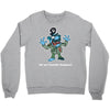 zombie saddam Crewneck Sweatshirt