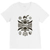 vermillion gym V-Neck Tee