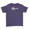 the damned band logo screen printed retro Youth Tee