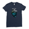 nature heart Ladies Fitted T-Shirt