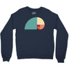 fibonacci golden ratio colorful Crewneck Sweatshirt