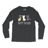 happy meowr Long Sleeve Shirts