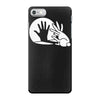 rabbit silhouette iPhone 7 Case