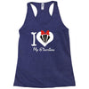 i love you my girlfreind Racerback Tank
