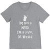 not a nerd V-Neck Tee