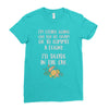 ice cream or a felony Ladies Fitted T-Shirt