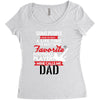 Some People Have To Wait A Life Time Too Meet Their Favorite Football, Women's Triblend Scoop T-shirt