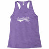 21st birthday apron established 1997 Racerback Tank