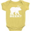 bear deer beer Baby Onesie