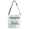 I'm Your Father's Day Gift Mom Says You're Welcome Baby Boy Adjustable Strap Totes