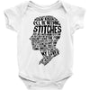 MENDES_ARMY 3 Baby Onesie
